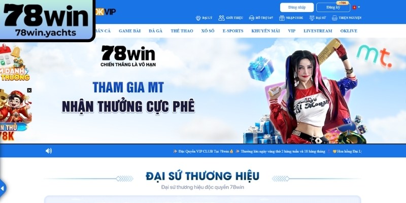 Giới Thiệu 1 Giới thiệu về nhà cái 78Win với lượng người truy cập 100K lượt mỗi ngày